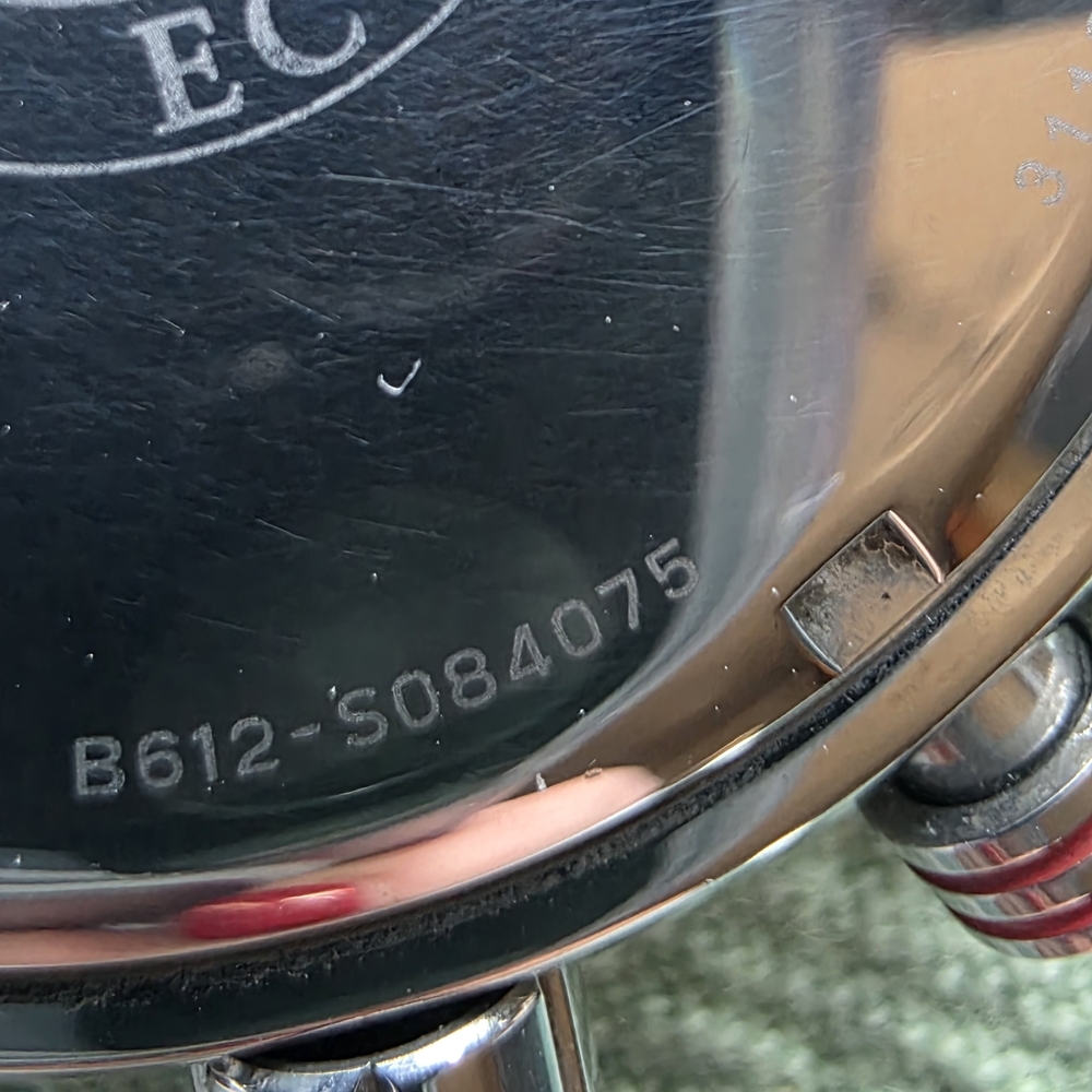 Citizen Eco-Drive Silver and Black Chronograph Watch - Picture 6 of 7